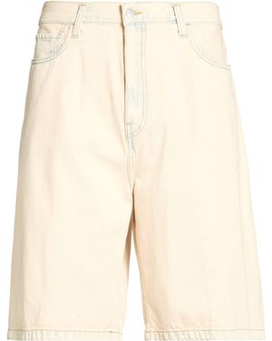 Carhartt Denim Shorts Cotton - Natural