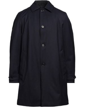 Aspesi Overcoat & Trench Coat - Blue