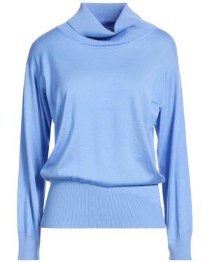 Moorer Rollkragenpullover - Blau