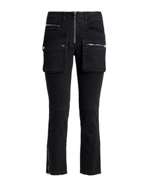 Isabel Marant Jeans Polyester, Cotton - Black