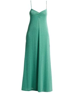 Momoní Maxi Dress Polyester, Viscose, Polyamide, Metallic Polyester, Elastane - Green