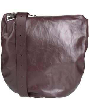Jil Sander Cross-Body Bag Calfskin - Purple
