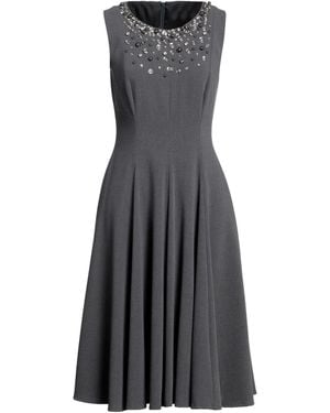 Clips Midi-Kleid - Grau