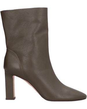 Aquazzura Military Ankle Boots Leather - Brown