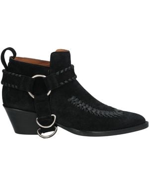 Buttero Botines de caña alta - Negro