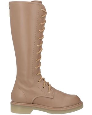 Max Mara Camel Boot Leather - Brown