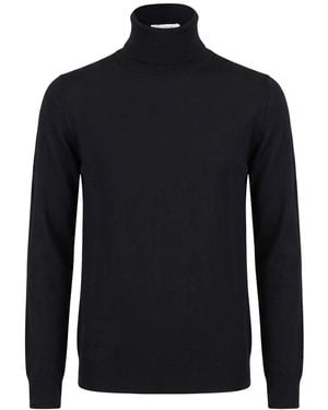 PAOLO RAGAZZINI Rollkragenpullover - Blau