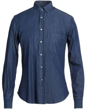 Drumohr Denim Shirt - Blue
