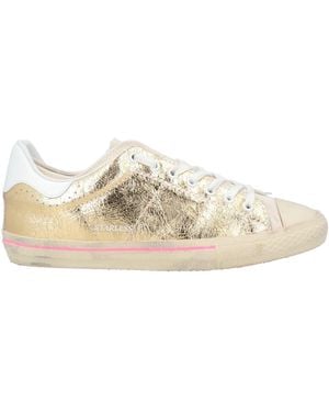 HIDNANDER Sneakers Leather, Textile Fibers - White