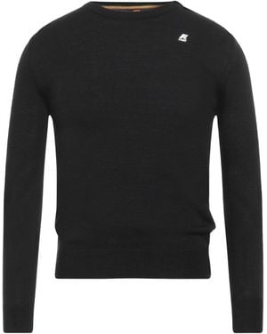 K-Way Pullover - Schwarz