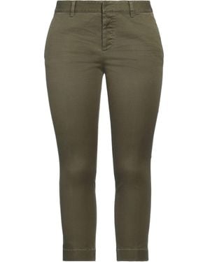 DSquared² Pants Cotton, Elastane - Green