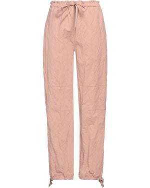 Acne Studios Antique Rose Pants Cotton, Metallic Fiber - Pink