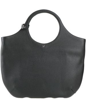 Courreges Handbag Leather - Black