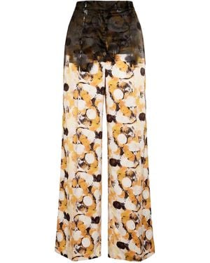 Aviu Pants Polyester, Elastane - Metallic