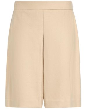 Circolo 1901 Mini Skirt Virgin Wool - Natural