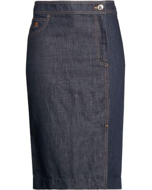 Moorer Denim Skirt - Blue