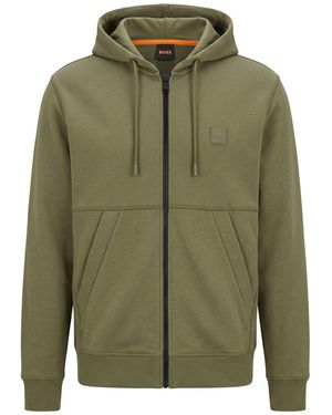 BOSS Military Sweatshirt Cotton - Green