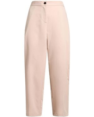 ViCOLO Trousers Polyester, Viscose, Elastane - Pink