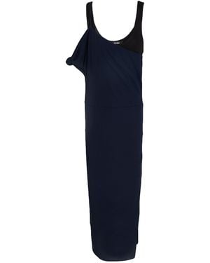 ATXV Midnight Midi Dress Viscose - Blue