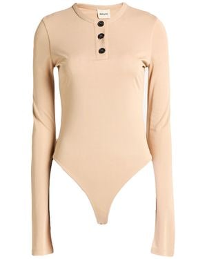 KHAITE Bodysuits - Natural