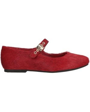 Scholl Ballet Flats - Red