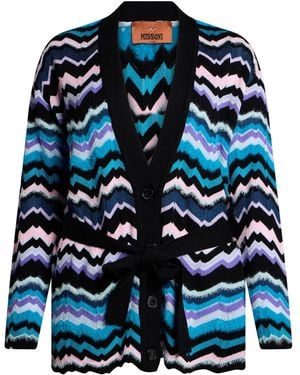 Missoni Cardigan - Bleu