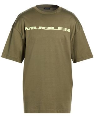 Mugler T-Shirt Cotton - Green