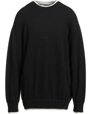 MSGM Pullover - Schwarz