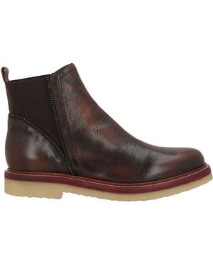 Laura Bellariva Ankle Boots Soft Leather - Brown