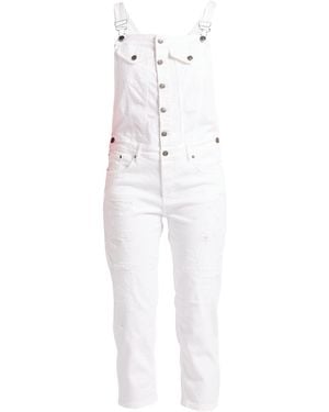 Dondup Dungarees - White