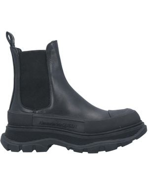 McQueen Ankle Boots - Black