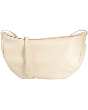 Mansur Gavriel Ivory Cross-Body Bag Leather - Natural