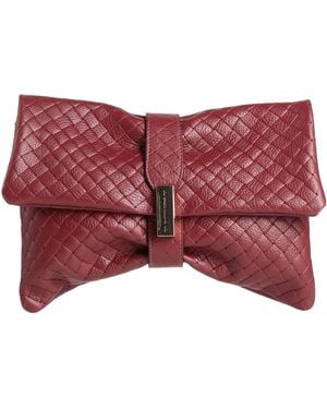 Marc Ellis Brick Clutch Leather - Red