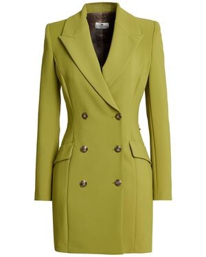 Elisabetta Franchi Mini Dresses - Green