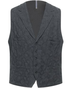 Montedoro Tailored Vest Virgin Wool - Gray