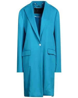 Kiton Overcoat & Trench Coat - Blue