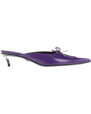 Versace Mules & Clogs - Purple