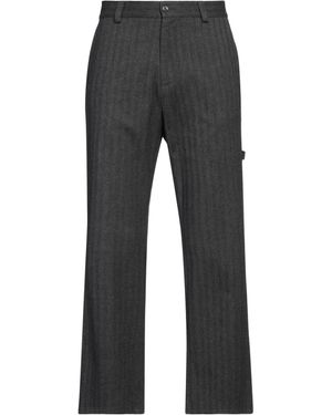 Daniele Alessandrini Trousers Cotton, Elastane - Grey