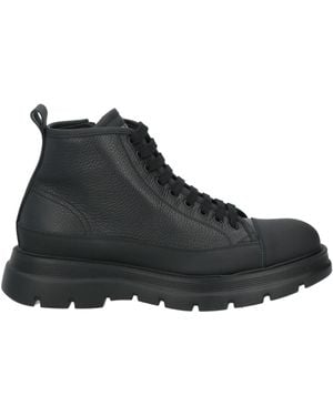 Giovanni Conti Botines de caña alta - Negro