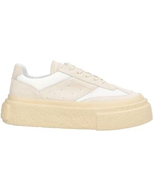 MM6 by Maison Margiela Trainers Leather, Textile Fibres - Natural