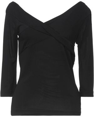 Clips T-Shirt Viscose, Polyester - Black