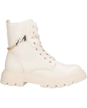 Manila Grace Ankle Boots - Natural
