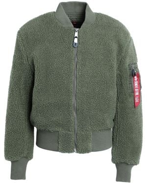 Alpha Industries Shearling & Teddy - Green