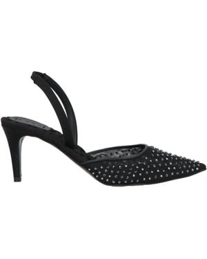Aera Court Shoes Textile Fibres - Black