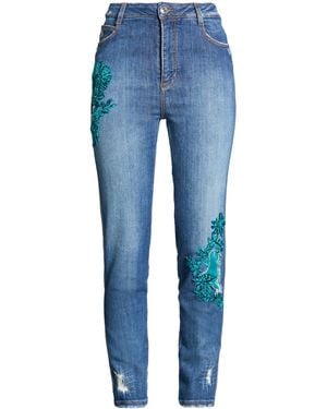 Ermanno Scervino Jeans Cotton, Elastane - Blue