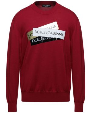 Dolce & Gabbana Pullover - Rouge