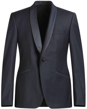 DIGEL Blazer Virgin Wool, Polyamide, Elastane - Blue