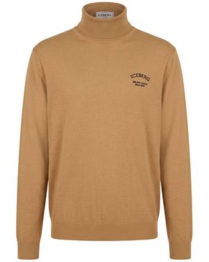 Iceberg Rollkragenpullover - Braun