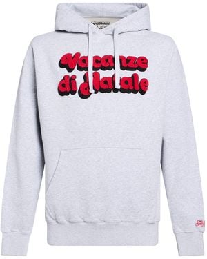 MC2 Saint Barth Vacanze Di Natale Sweatshirt Cotton - Gray