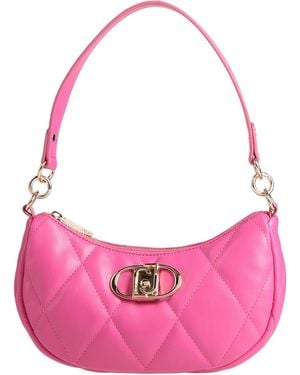 Liu Jo Fuchsia Handbag Polyester, Polyurethane Resin - Pink